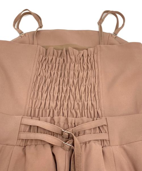 FRAY ID（フレイ アイディー）FRAY ID (フレイ アイディー) チュールブラウスセットベアコンビネゾン サロペット ピンクの古着・服飾アイテム