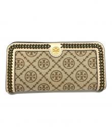 TORY BURCH（トリーバーチ）の古着「長財布」｜ベージュ