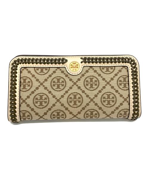 TORY BURCH（トリーバーチ）TORY BURCH (トリーバーチ) 長財布 ベージュの古着・服飾アイテム