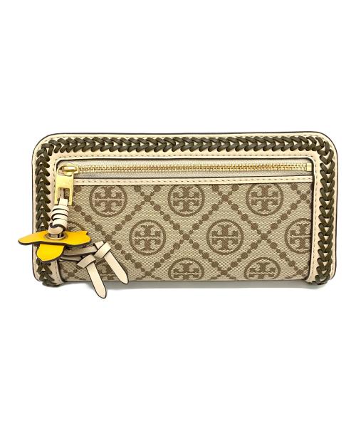 TORY BURCH（トリーバーチ）TORY BURCH (トリーバーチ) 長財布 ベージュの古着・服飾アイテム