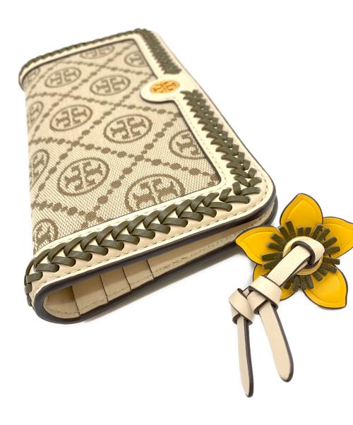 TORY BURCH（トリーバーチ）TORY BURCH (トリーバーチ) 長財布 ベージュの古着・服飾アイテム