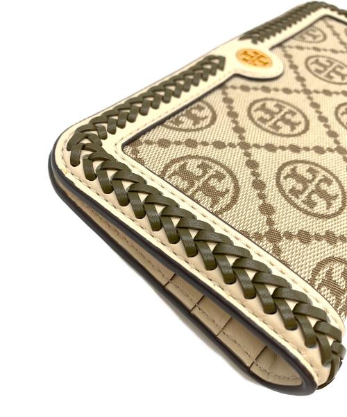 TORY BURCH（トリーバーチ）TORY BURCH (トリーバーチ) 長財布 ベージュの古着・服飾アイテム
