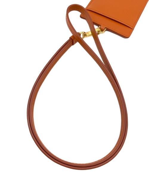 PRADA（プラダ）PRADA (プラダ) カードケース オレンジの古着・服飾アイテム