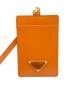 PRADA（プラダ）の古着「カードケース」｜オレンジ