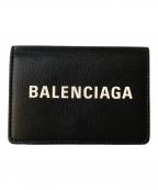 BALENCIAGAバレンシアガ）の古着「3つ折り財布」｜ブラック