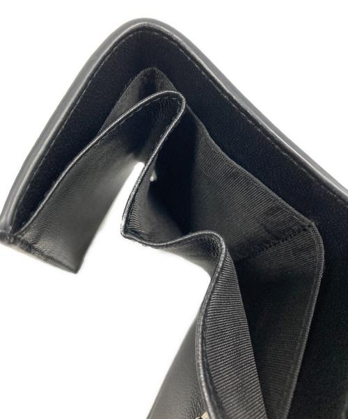 BALENCIAGA（バレンシアガ）BALENCIAGA (バレンシアガ) 3つ折り財布 ブラックの古着・服飾アイテム