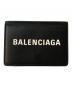 BALENCIAGA（バレンシアガ）の古着「3つ折り財布」｜ブラック