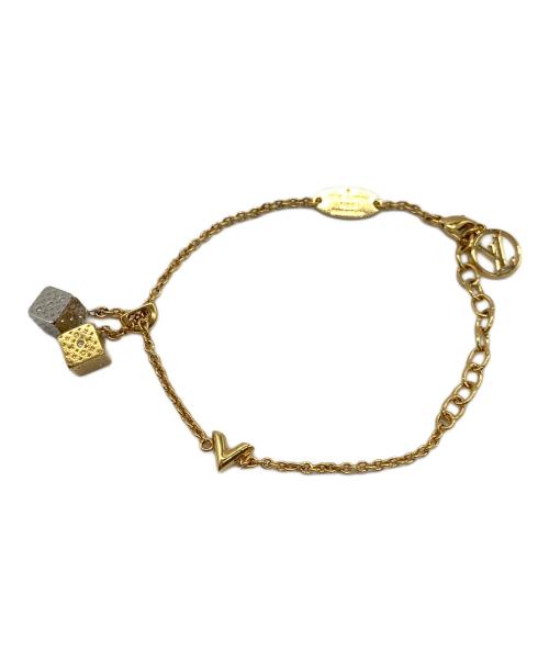 LOUIS VUITTON（ルイ ヴィトン）LOUIS VUITTON (ルイ ヴィトン) ブレスレット ラッキーグラム ゴールドの古着・服飾アイテム