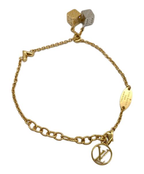 LOUIS VUITTON（ルイ ヴィトン）LOUIS VUITTON (ルイ ヴィトン) ブレスレット ラッキーグラム ゴールドの古着・服飾アイテム