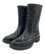 LOUIS VUITTONルイ ヴィトン）の古着「レインブーツ」｜ブラック