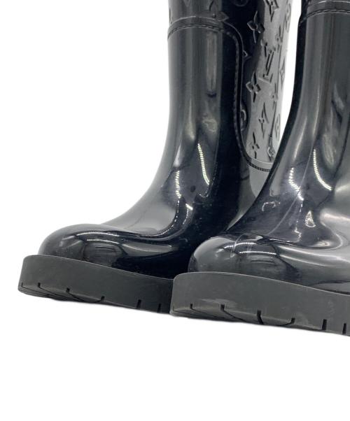 LOUIS VUITTON（ルイ ヴィトン）LOUIS VUITTON (ルイ ヴィトン) レインブーツ ブラック サイズ:38の古着・服飾アイテム