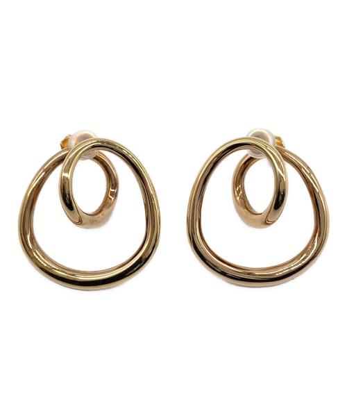 ete（エテ）ete (エテ) ワンストロークイヤリング ゴールドの古着・服飾アイテム