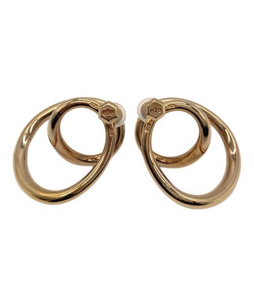 ete（エテ）ete (エテ) ワンストロークイヤリング ゴールドの古着・服飾アイテム