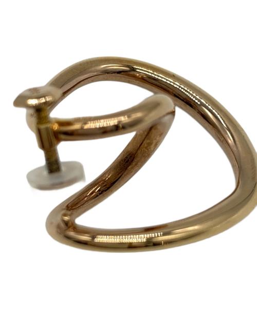 ete（エテ）ete (エテ) ワンストロークイヤリング ゴールドの古着・服飾アイテム