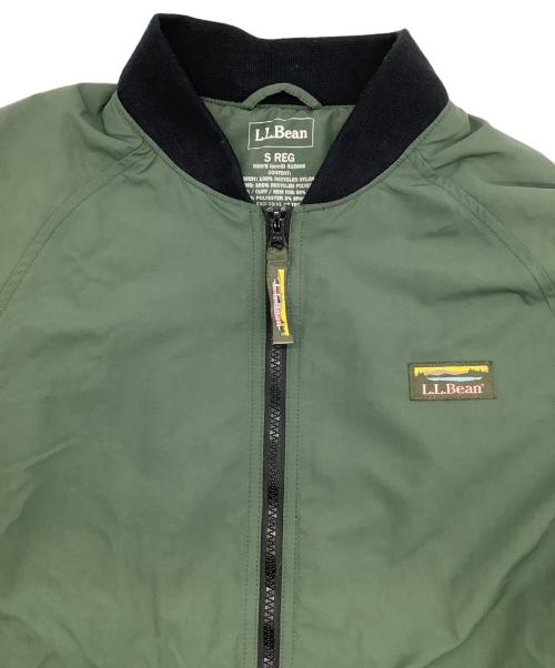 L.L.Bean（エルエルビーン）L.L.Bean (エルエルビーン) ボンバー・ジャケット グリーン サイズ:Sの古着・服飾アイテム