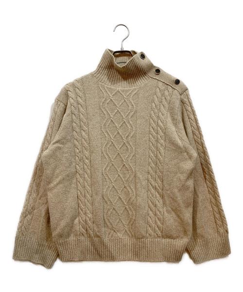 A.P.C.（アーペーセー）A.P.C. (アーペーセー) ウールニット ベージュ サイズ:Sの古着・服飾アイテム