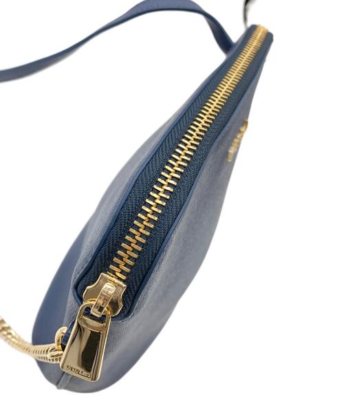 FURLA（フルラ）FURLA (フルラ) ショルダーバッグ ブルーの古着・服飾アイテム