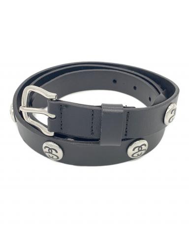stussy ベルト中古　L/XL STUSSY】STUD LETTER BELT (STUSSY/ベルト) 121385147【BUYMA】