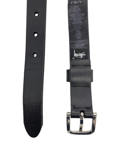 stussy（ステューシー）stussy (ステューシー) SS-LINK STUDDED BELT ブラックの古着・服飾アイテム