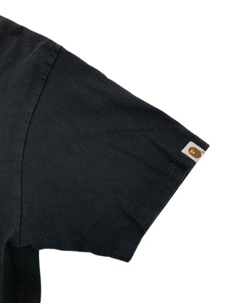 A BATHING APE（ア ベイシング エイプ）A BATHING APE (ア ベイシング エイプ) 半袖Tシャツ ブラック サイズ:Lの古着・服飾アイテム