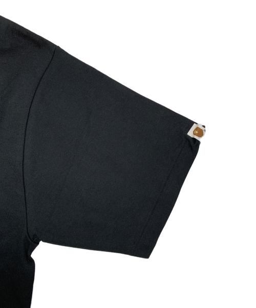 A BATHING APE（ア ベイシング エイプ）A BATHING APE (ア ベイシング エイプ) 半袖Tシャツ ブラック サイズ:Lの古着・服飾アイテム