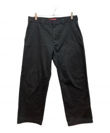 SUPREME（シュプリーム）の古着「チノパン」｜ブラック