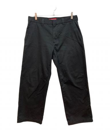 中古・古着通販】SUPREME (シュプリーム) チノパン ブラック サイズ:34