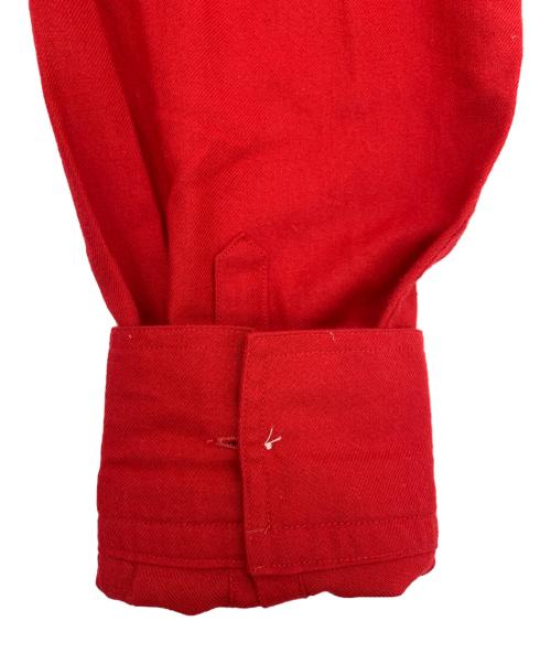 BURBERRY LONDON ENGLAND（バーバリー ロンドン イングランド）BURBERRY LONDON ENGLAND (バーバリー ロンドン イングランド) 長袖シャツ レッド サイズ:SP、180/92Aの古着・服飾アイテム