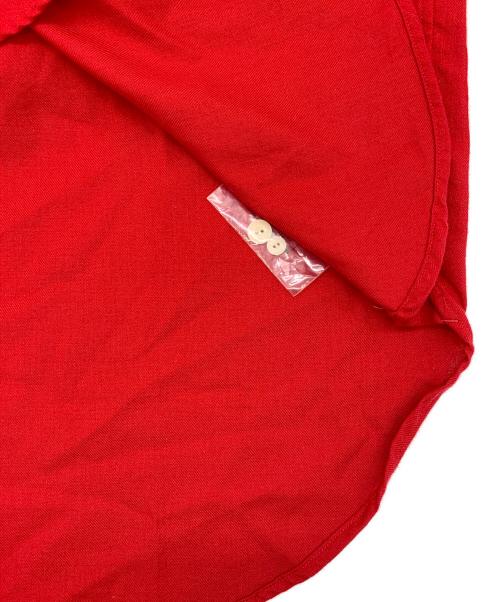 BURBERRY LONDON ENGLAND（バーバリー ロンドン イングランド）BURBERRY LONDON ENGLAND (バーバリー ロンドン イングランド) 長袖シャツ レッド サイズ:SP、180/92Aの古着・服飾アイテム