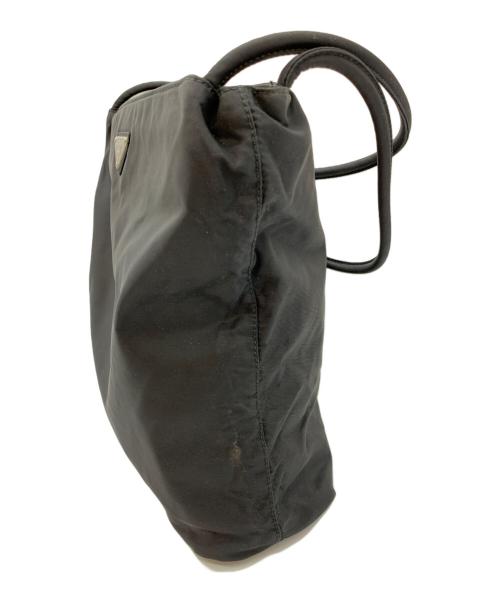 PRADA（プラダ）PRADA (プラダ) ナイロントートバッグ ブラックの古着・服飾アイテム