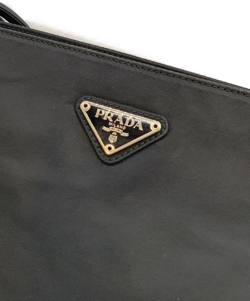 PRADA（プラダ）PRADA (プラダ) ナイロントートバッグ ブラックの古着・服飾アイテム