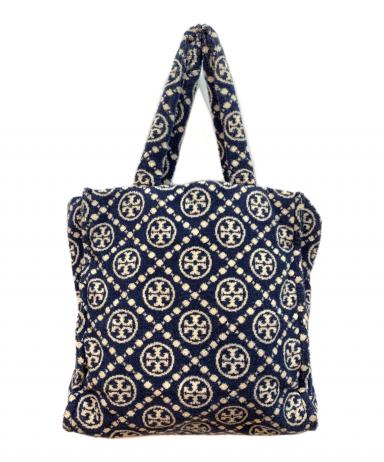 中古・古着通販】TORY BURCH (トリーバーチ) トートバッグ ネイビー