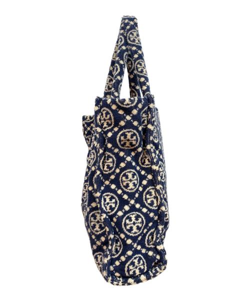TORY BURCH（トリーバーチ）TORY BURCH (トリーバーチ) トートバッグ ネイビーの古着・服飾アイテム