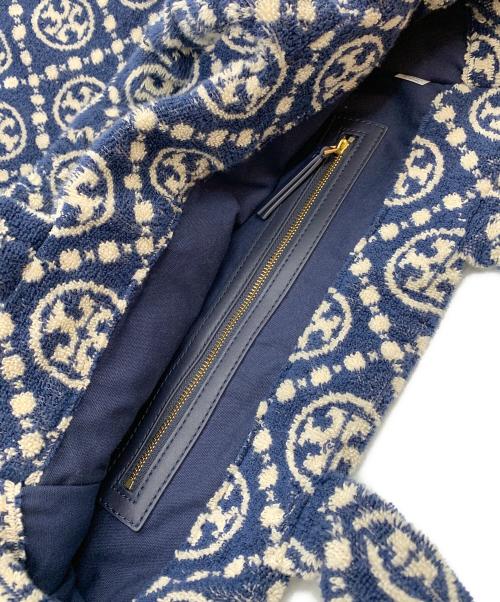 TORY BURCH（トリーバーチ）TORY BURCH (トリーバーチ) トートバッグ ネイビーの古着・服飾アイテム