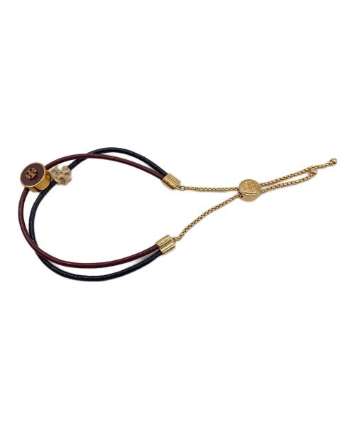 TORY BURCH（トリーバーチ）TORY BURCH (トリーバーチ) ブレスレット ネイビー×レッドの古着・服飾アイテム