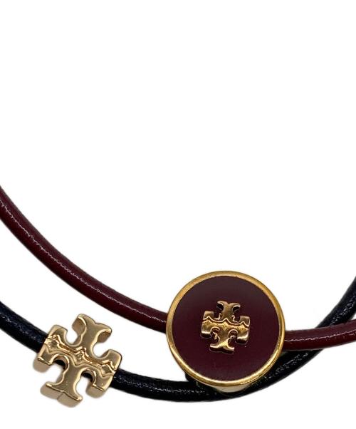 TORY BURCH（トリーバーチ）TORY BURCH (トリーバーチ) ブレスレット ネイビー×レッドの古着・服飾アイテム