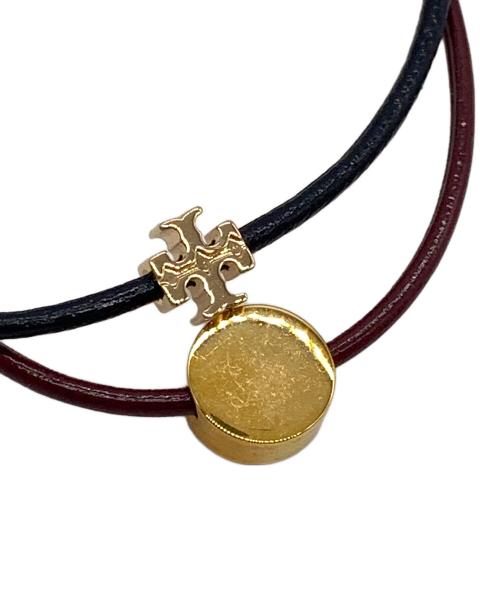 TORY BURCH（トリーバーチ）TORY BURCH (トリーバーチ) ブレスレット ネイビー×レッドの古着・服飾アイテム