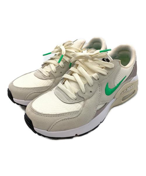 NIKE（ナイキ）NIKE (ナイキ) AIR MAX EXCEE ホワイト×グリーン サイズ:US7.5の古着・服飾アイテム