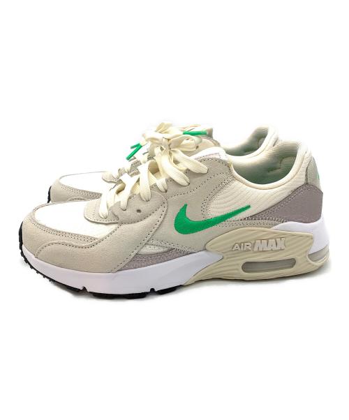 NIKE（ナイキ）NIKE (ナイキ) AIR MAX EXCEE ホワイト×グリーン サイズ:US7.5の古着・服飾アイテム
