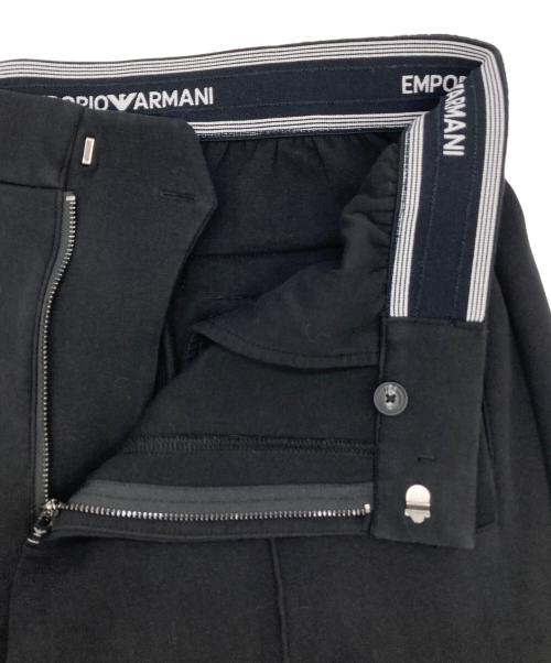 EMPORIO ARMANI（エンポリオアルマーニ）EMPORIO ARMANI (エンポリオアルマーニ) スウェットパンツ ブラック サイズ:Mの古着・服飾アイテム