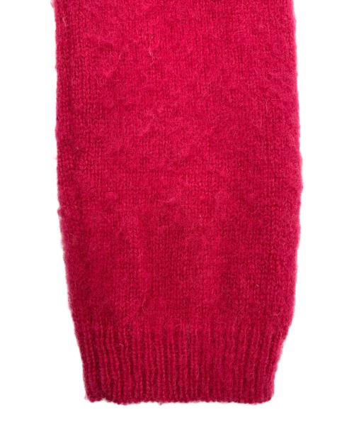 Jamieson's of Shetland（ジャミーソンズオブシェトランド）Jamieson's of Shetland (ジャミーソンズオブシェトランド) 厚手ニット ショッキングピンク サイズ:Sの古着・服飾アイテム