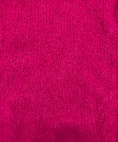 Jamieson's of Shetland（ジャミーソンズオブシェトランド）Jamieson's of Shetland (ジャミーソンズオブシェトランド) 厚手ニット ショッキングピンク サイズ:Sの古着・服飾アイテム