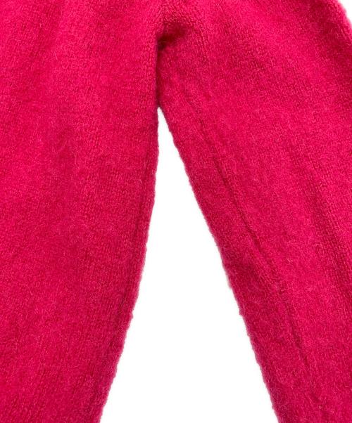 Jamieson's of Shetland（ジャミーソンズオブシェトランド）Jamieson's of Shetland (ジャミーソンズオブシェトランド) 厚手ニット ショッキングピンク サイズ:Sの古着・服飾アイテム