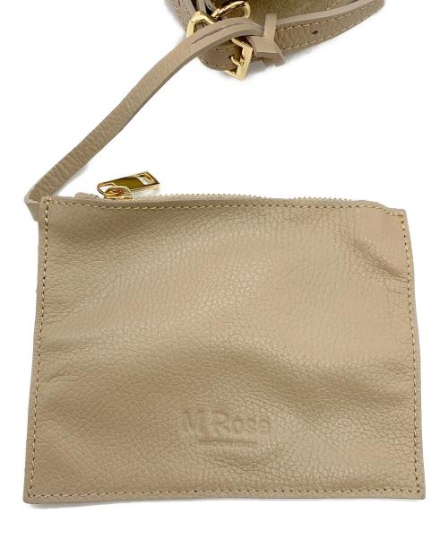 M ROSE（エムローズ）M Rose (エムローズ) 2WAYバッグ ベージュの古着・服飾アイテム