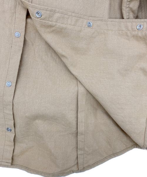 DSQUARED2（ディースクエアード）DSQUARED2 (ディースクエアード) 長袖シャツ ベージュ サイズ:46の古着・服飾アイテム