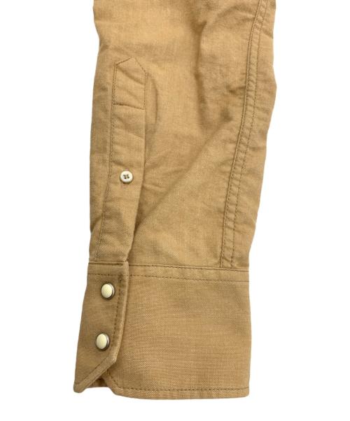 DSQUARED2（ディースクエアード）DSQUARED2 (ディースクエアード) 長袖シャツ ベージュ サイズ:46の古着・服飾アイテム