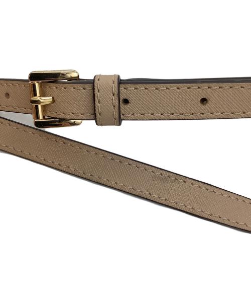 MICHAEL KORS（マイケル・コース）MICHAEL KORS (マイケル・コース) ショルダーバッグ ベージュの古着・服飾アイテム