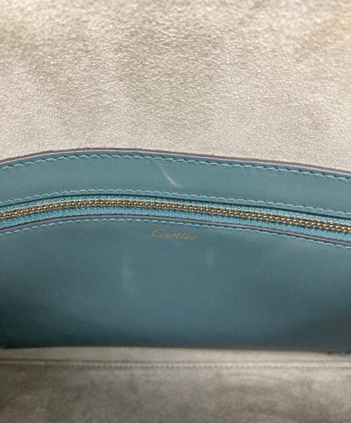 Cartier（カルティエ）Cartier (カルティエ) 2WAYバッグ ミントグリーンの古着・服飾アイテム