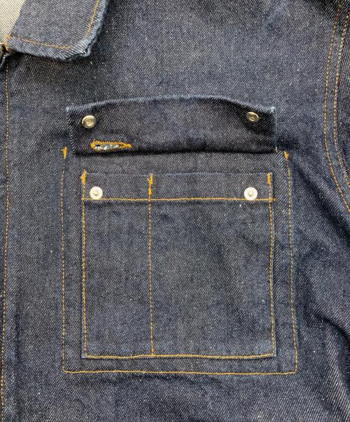 BEAMS（ビームス）BEAMS (ビームス) UNIVERSAL OVERALL (ユニバーサルオーバーオール) デニムジャケット インディゴ サイズ:Lの古着・服飾アイテム