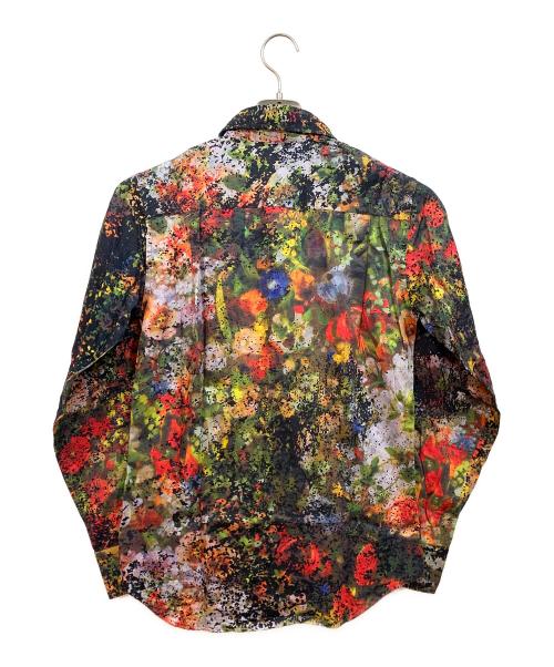 Vivienne Westwood（ヴィヴィアンウエストウッド）Vivienne Westwood (ヴィヴィアンウエストウッド) 長袖シャツ ブラック×グリーン サイズ:44の古着・服飾アイテム